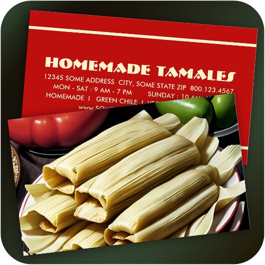 Carte De Fidélité tamales maison
