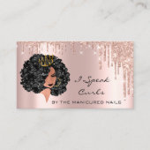 Carte de fidélité Tarjeta De Visita 10 Punch Princ (Devant)