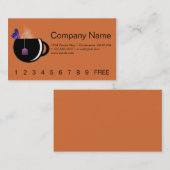 Carte De Fidélité Thé papillon (Devant / Derrière)