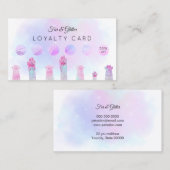 carte de fidélité toilettage des animaux (Devant / Derrière)