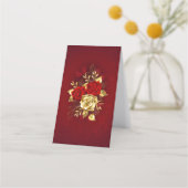 Carte De Fidélité Trois Roses de bijoux (Dos)