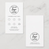 Carte De Fidélité Typography Company logo (Devant / Derrière)