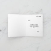 Carte de fidélité Watercolor Nature Motif (Intérieur)