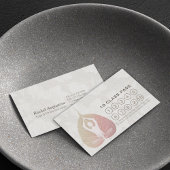 Carte De Fidélité Yoga Studio Classe Pass Méditation Pose Bodhi Leaf