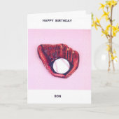 Carte de fils de joyeux anniversaire (Fleur jaune)