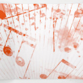 Carte De Fin D'année Trois Volets Ambiance musicale 3 (Intérieur au milieu)