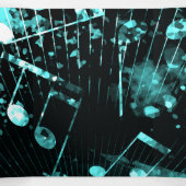 Carte De Fin D'année Trois Volets Ambiance musicale 6 (Intérieur au milieu)