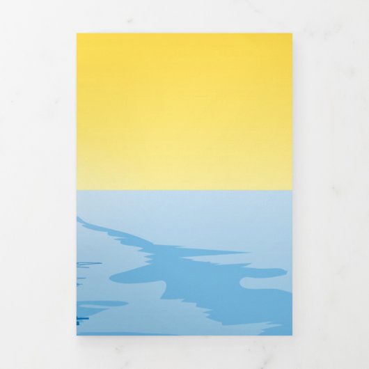 Carte De Fin D'année Trois Volets Amour (Page de couverture)