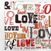 Carte De Fin D'année Trois Volets Amour 1 (Intérieur en premier)