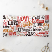 Carte De Fin D'année Trois Volets Amour 1 (Intérieur)