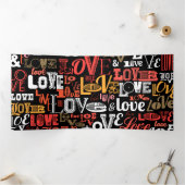 Carte De Fin D'année Trois Volets Amour 2 (Intérieur)
