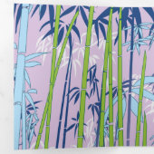 Carte De Fin D'année Trois Volets Bambou (Intérieur en premier)