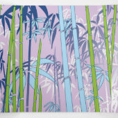 Carte De Fin D'année Trois Volets Bambou (Intérieur au milieu)