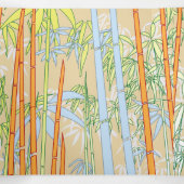 Carte De Fin D'année Trois Volets Bambou 2 (Intérieur au milieu)