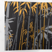 Carte De Fin D'année Trois Volets Bambou 4 (Intérieur en premier)