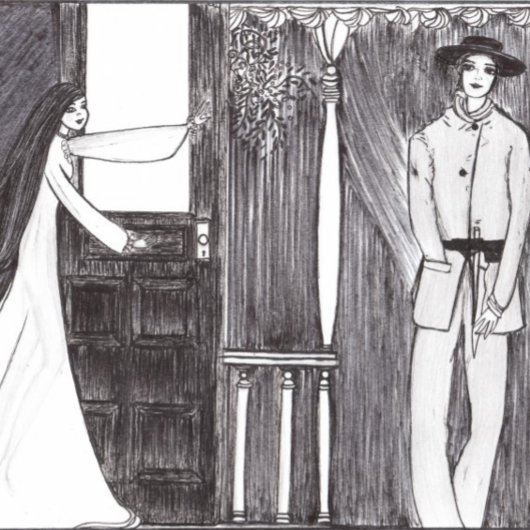 Carte De Fin D'année Trois Volets Boule Minie n° 1