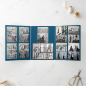 Carte De Fin D'année Trois Volets Boule Minie n° 2 (Intérieur)