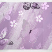 Carte De Fin D'année Trois Volets Butterfly Pattern 8 (Intérieur au milieu)