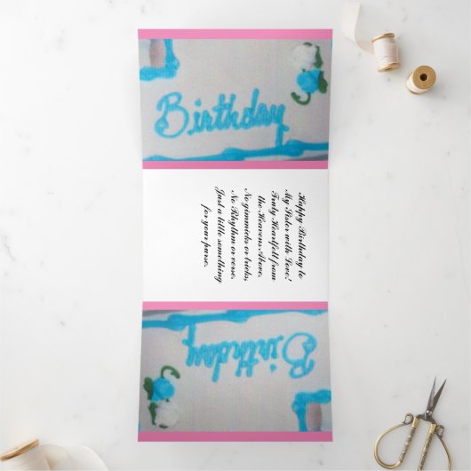 Carte De Fin D'année Trois Volets Cadeaux PCL (Intérieur)