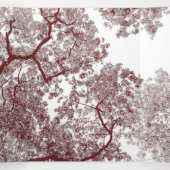 Carte De Fin D'année Trois Volets Carte des arbres 4 (Intérieur au milieu)