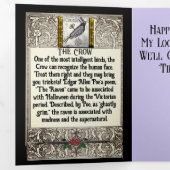 Carte De Fin D'année Trois Volets Carte Halloween triplée (Intérieur en premier)