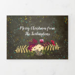 Carte De Fin D'année Trois Volets Chalkboard Gold Argent Stars Constellation Sky<br><div class="desc">Créez un beau cadeau de Noël pour tous ceux que vous aimez. Ce motif de Noël conçu par l'artiste est parfait pour une fête de Noël, mais peut aussi être utilisé pour un mariage d'hiver ou de Noël, une fête de fiançailles ou une fête de bachelorette. Ce motif de Noël...</div>