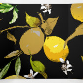 Carte De Fin D'année Trois Volets citrons d'aquarelle 31 (Intérieur au milieu)