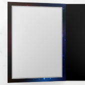 Carte De Fin D'année Trois Volets Clowing Night Butterflies (Intérieur en premier)