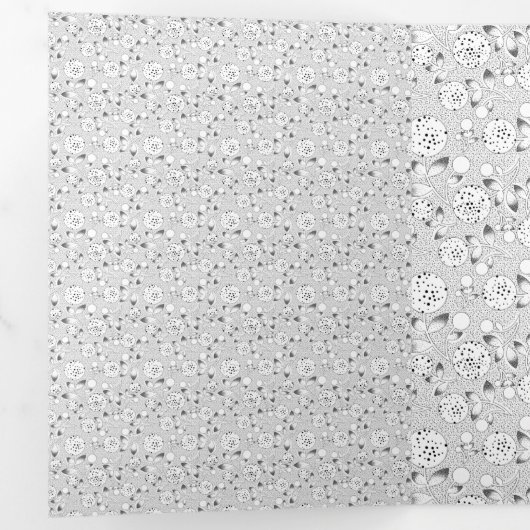 Carte De Fin D'année Trois Volets Conception complète sept (Intérieur en premier)