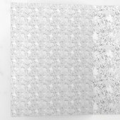 Carte De Fin D'année Trois Volets Conception du langage Trois (Intérieur en premier)