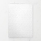 Carte De Fin D'année Trois Volets conception verticale trente-trois (Page de couverture)