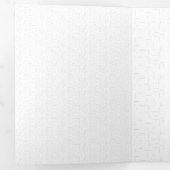 Carte De Fin D'année Trois Volets conception verticale trente-trois (Intérieur en premier)