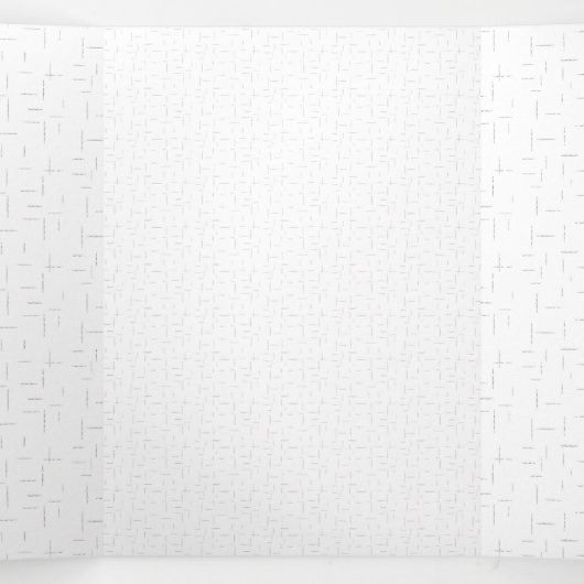 Carte De Fin D'année Trois Volets conception verticale trente-trois (Intérieur au milieu)