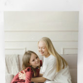 Carte De Fin D'année Trois Volets Coquette Arc de gui Joyeuses Fêtes 4 Photo (Intérieur en premier)