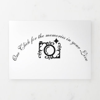 Carte De Fin D'année Trois Volets Coupon de caméra