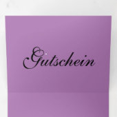 Carte De Fin D'année Trois Volets Coupon de caméra (Intérieur en premier)