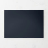 Carte De Fin D'année Trois Volets Couronne de joie (Page de couverture)