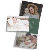 Carte De Fin D'année Trois Volets Croire la photo