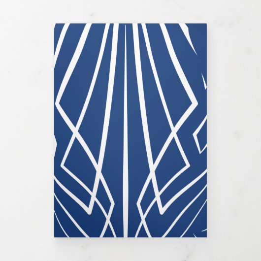 Carte De Fin D'année Trois Volets Crystal 2 (Page de couverture)