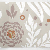 Carte De Fin D'année Trois Volets Design floral 25 (Intérieur au milieu)