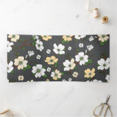 Carte De Fin D'année Trois Volets Design floral 5 (Intérieur)