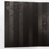 Carte De Fin D'année Trois Volets Dragonflies de Steampunk sur arrière - plan rayé b (Intérieur en premier)