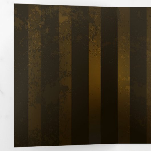 Carte De Fin D'année Trois Volets Engrenages à vapeur et papillons bleus (Intérieur en premier)