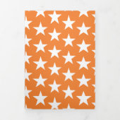 Carte De Fin D'année Trois Volets Étoiles Motif 23 (Page de couverture)