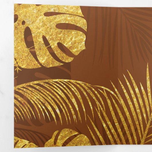 Carte De Fin D'année Trois Volets Feuille 13 (Intérieur en premier)