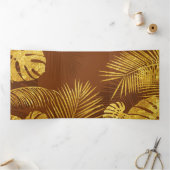 Carte De Fin D'année Trois Volets Feuille 13 (Intérieur)