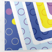 Carte De Fin D'année Trois Volets Figures géométriques 5 (Intérieur en premier)