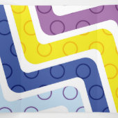 Carte De Fin D'année Trois Volets Figures géométriques 5 (Intérieur au milieu)