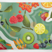Carte De Fin D'année Trois Volets Fruits mixtes 7 (Intérieur au milieu)