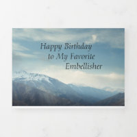 Joyeux anniversaire à mon Embellisher favori
